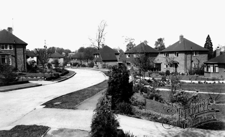 Crawley Down, Grange Crescent, c1965.